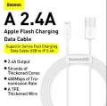 Baseus Superior Series USB to iP Lightning 2.4A Fast Charging Data Cable 1m. 