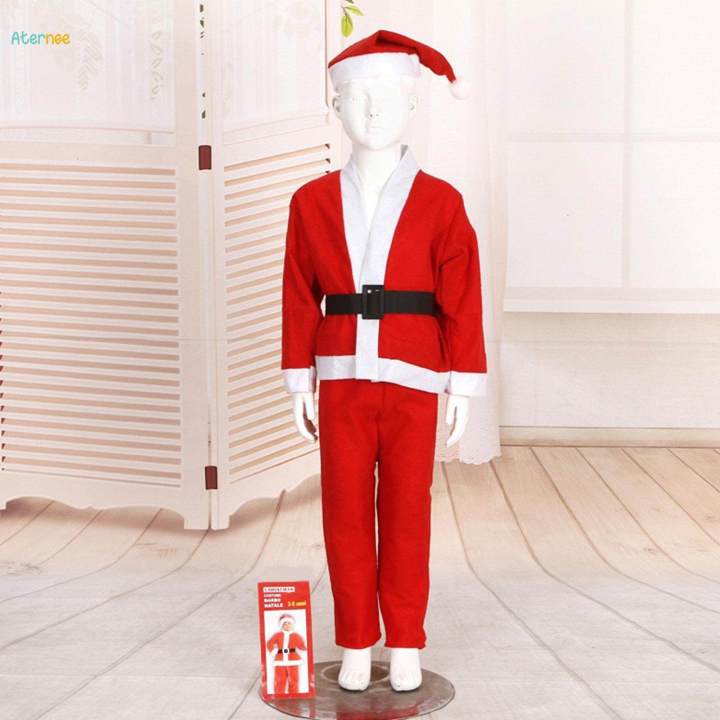 Children%20Santa%20Claus%20Costume%20Dress%20up%20with%20Hat%20for%20Festive%20New%20Year%20Carnival%20Years%20Old%20Boy%20-%20Image%203