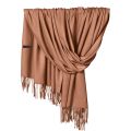 Women Pashmina Scarf Soft Solid Plain Shawl Wrap Fashion Warm Neck With Fringes Mens Carnival Headdress Neck Scarves for Men.