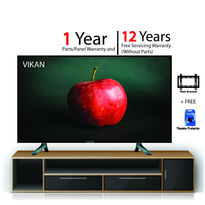 40 inch vican hd ultra slim led tv 4k supported