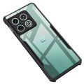 Back Cover For Oneplus 10 Pro 5G ( Transparent, Black). 