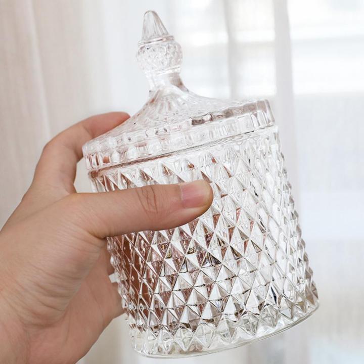 350ml%20Crystal%20Diamond%20Faceted%20Jar%20with%20Crystal%20Lid,Suitable%20as%20A%20Candy%20Bow%20-%20Image%203