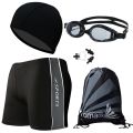 Swimming Trunks Men's plus Size Boxer Anti-Embarrassment300Jin Beach Loose Overweight Man Fat Man Hot Spring Swimming Trunks Suit.