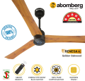 Atomberg Renesa+ 1400MM / 56 INCH 32W BLDC motor Energy Saving Ceiling Fan Remote Control (Golden Oakwood) India.