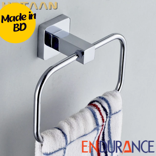 Bathroom towel holder, Stainless steel Wall-Mounted Round Towel