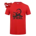 Summer Men T shirt Cuba Become Avana Revolution Fidel Castro T-Shirts Crew Neck Cotton Casual Male Tees Tops. 