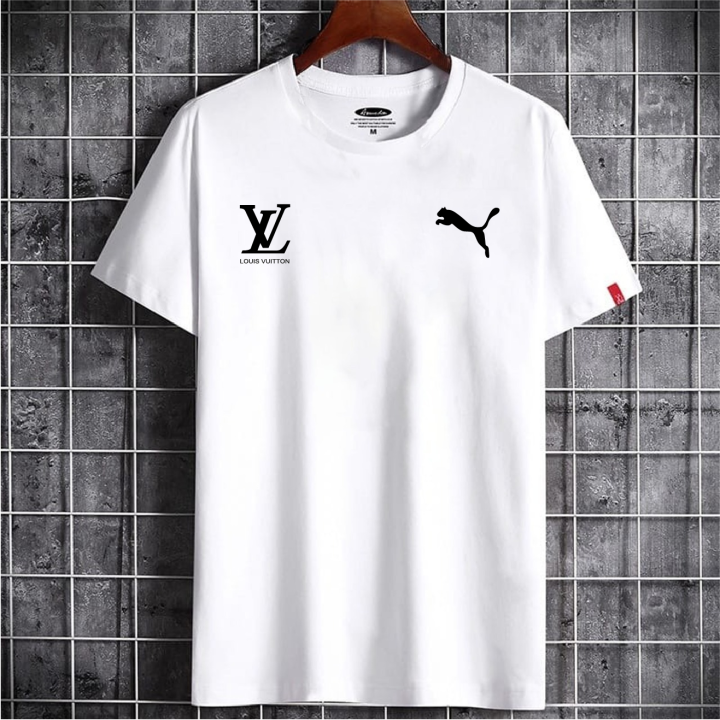 Stylish VL Casual Half Sleeve & Round Collar T-Shirt For Men - Comfort for Everyday Wear