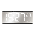 Multifunctional Electronic Clock Simple Multifunctional Big Screen Clock Alarm Clock Bedside Clock E.