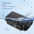 Lock Box, Phone Lock Box, Security Lock Box, Transparent Outdoor Waterproof Travel Safe,Password Beach Box Easy to Use ,Black.