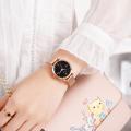 SKMEI Elegant Women Quartz Watch Fashion Simple DesignResistant Stainless Steel Strap Rose reloj. 