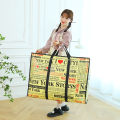 Large Capacity Reinforced Moving Bag 2024 New Handwoven Storage Bag Oxford Cloth Waterproof Duffle Bag Wholesale. 