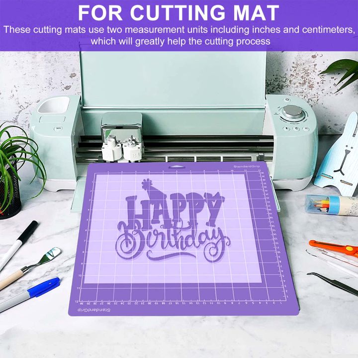 ZOROOM%203Pcs%20Cutting%20Mats%20for%20Explore%20Air%202/Air/One/Maker%2012X12Inch%20Sticky%20Cutting%20Mats%20Replacement%20Accessories%20-%20Image%202