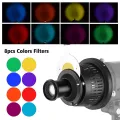 Bowens Mount Optical Snoot Conical Focalize Condenser Art Special Effects Shaped Beam Light Cylinder - black. 