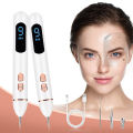 LCD Plasma Removal Pen Face Wart Freckle Remover Machine Mole Dark Spot Skin Tag Removal 9 Level USB Charge Beauty Salon. 