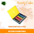 Deli EC00225 Colored Pencils Artist Pencils for Artists in Tin Box.