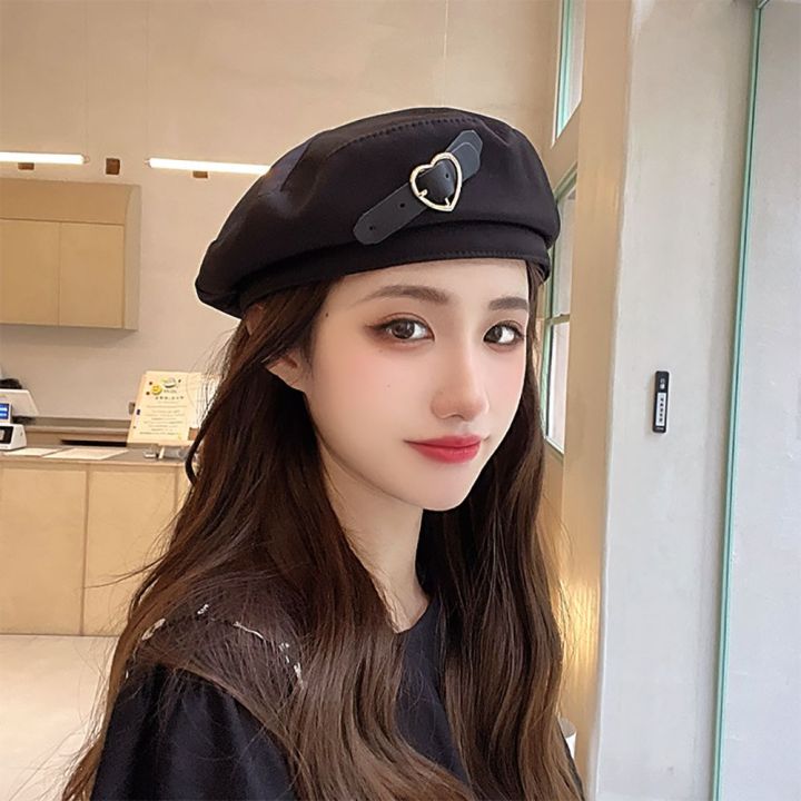 Love%20Heart%20Leather%20Buckle%20Women%20Berets%20Hats%20Vintage%20French%20Painter%20Hat%20Girls%20Octagonal%20Beret%20Caps%20-%20Image%205