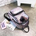 Glitter Backpack Women Sequins Travel Shoulder Bags Girls Shiny School Bags. 