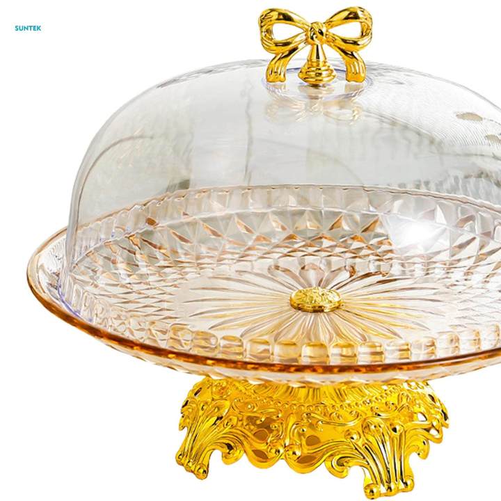 Footed%20Cake%20Plate%20Shaterproof%20Round%20Cake%20Tray%20for%20Muffins%20Cookies%20Cheesecake%20-%20Image%209