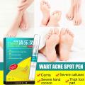 Foot Corn Removal Pen, Corn/callus Remover Liquid, Treatment Foot Genital Tag Care Skin Corn Skin Moles Remover Wart Remo G6x0.