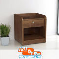 RK M02 MDF Exclusive Bed Side Table With Drawers -Height 20 Inches Width 16 Inches Depth 12 Inches.. 