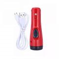 Mini Rechargeable Led Torch Light (Sd-8670)-Maroon - Charger Light. 