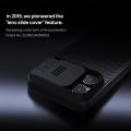 For iPhone 16 Pro Max / 16 Pro NILLKIN Case Camshield Slide Lens Protection Bumper Camera Protection Back Cover.