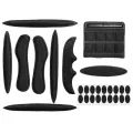 1Set Universal Bike/Motorcycle Helmet Inner Padding Kit Lining Sponge Pad Bicycle Replacement Helmet Pads Set with Insect Net Huiye. 