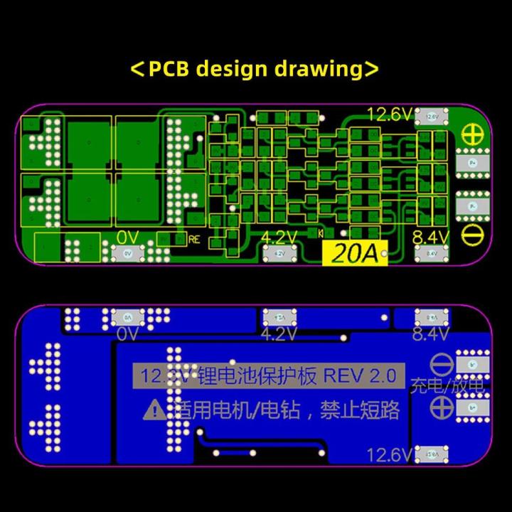 BMS%203S%2020A%20Li-ion%20Lithium%20Battery%2018650%20Charger%20Protection%20Board%20For%20Drill%20Motor%2011.1V%2012V%2012.6V%20Lipo%20Cell%20Module%20-%20Image%206