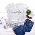 Love Degin T-shirt Women Solid Casual T Shirt.
