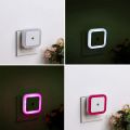 【Hey my home】Light Sensor Control LED night light lamp toilet control EU plug lights Baby Bedroom lamp bulb Backlight.