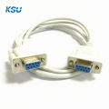 RS232 9Pin Serial Female To Female DB9 9-Pin PC Converter Extension Cable support 1.5m 3m 5m 10m.