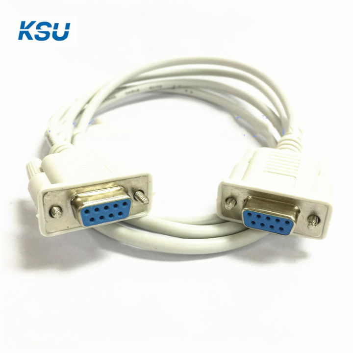 RS232 9Pin Serial Female To Female DB9 9-Pin PC Converter Extension Cable support 1.5m 3m 5m 10m