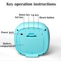 Multi-function Alarm Clock Makeup Mirror, LED Digital Awakened Electronic Clock, Bedside Alarm Clock Intelligent Travel Alarm Clock -.