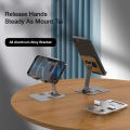 BlueWow Aluminium Alloy Phone Stand for Huawei iPhone Xiaomi Universal Foldable & Rotatable Phone Holder Tablet Stand for iPad. 