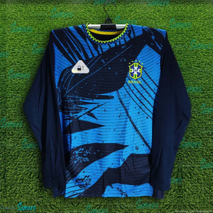 Brazil Full Sleeve Jersey 2026/27 Football Jersey For Men - Long Sleeve - Brazil Jersey 2026