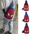 Air Backpack Wholesale Money Chest Bag Chao Fan Yang Crossbody Bag Boy Zero Kids Bag Cute Cartoon Spider-Man One Shoulder. 