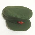 Commemorative Chinese military cap type 65 red linen five Star military capr.