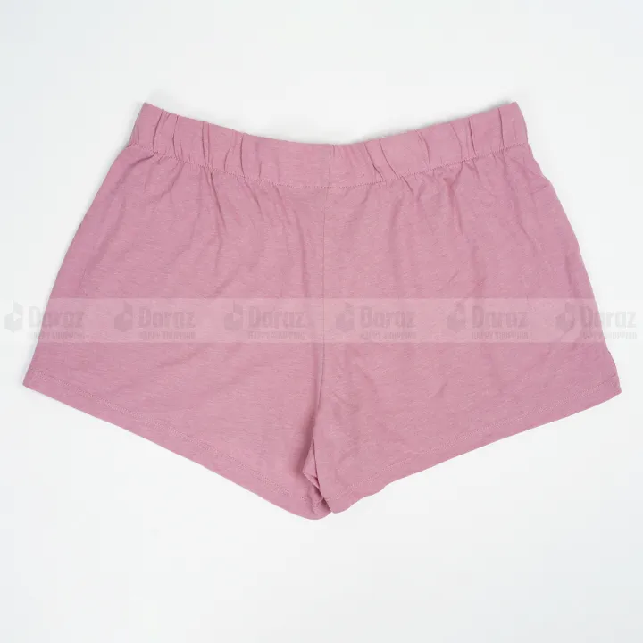 Ladies'%20Cotton%20Stretchable%20Shorts%20with%20Elastic%20Waist%20-%20Summer%20Comfort%20Fit%20-%20Image%205