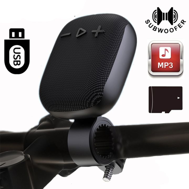 Bike%20Speaker%20Bicycle%20Handbar%20Wireless%20Bluetooth%20Louderspeaker%20Outdoor%20Handlebar%20Subwoofer%20For%20Cycling%20Riding-Black%20Durable%20-%20Image%204