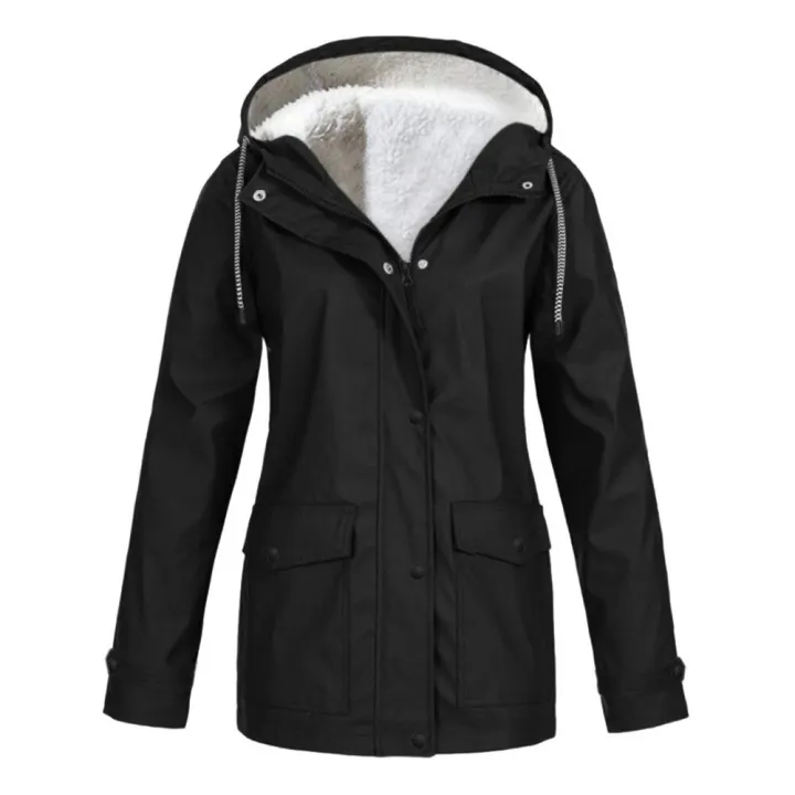 2022%20Women's%20Thick%20Coat%20Fashion%20Autumn%20Winter%20Plus%20Velvet%20Outdoor%20Jacket%20Windproof%20Waterproof%20Mountaineering%20Hooded%20Overoat%20-%20Image%202