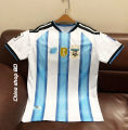 Argentina Home 2026 World cup Half Sleeve premium National Team Football Jersey (Logo Embroidery).