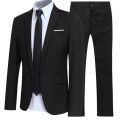 Men's British Style Blazers Sets Men Wedding Nightclub Slim Fit Fashion Suit Coats And Pants Two-piece Set. 