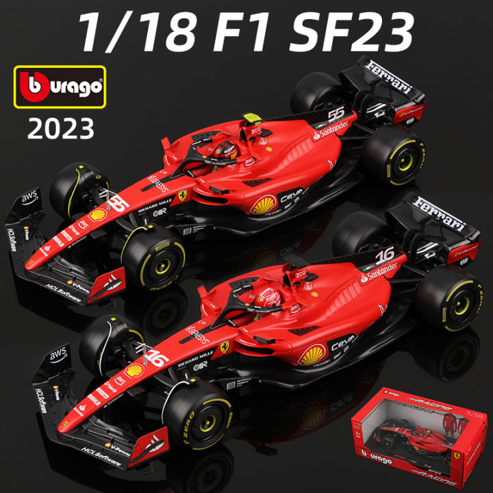 Bburago 1:18 Large Size Special Edition Ferrari SF-23 F1 Model