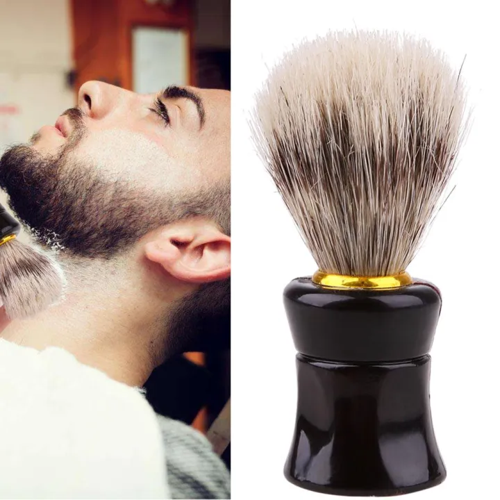 Men%20Hair%20Shaving%20Brush%20Hand-made%20Silvertip%20Brushes%20Shave%20Tool%20Shaving%20Razor%20-%20Image%203
