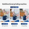 Mini High Power Electric Grinder Machine - 500ml - Navy Blue. 