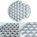 37 Holes Hexagonal Dumpling Mold Metal Jiaozi Maker Kitchen DIY Cooking Tool.