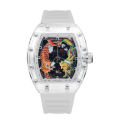 New zido High-End Domineering Automatic Quartz Hollow Luminous Waterproof Richard Men's Watch Dragon Tiger.