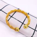 Luo new brass gold plated jewelry opening adjustable women's bracelet new fashion vintage bracelet wedding jewelry men. 