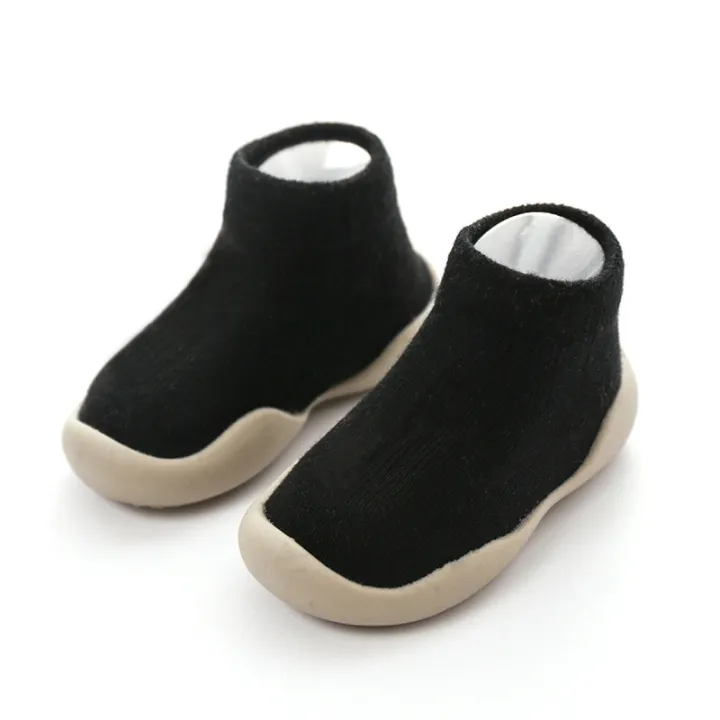 Infant%20Baby%20Shoes%20Newborn%20First%20Walkers%20Boy%20Girl%20Kids%20Solid%20Color%20Soft%20Knit%20Baby%20Sock%20Shoe%20Anti-slip%20Rubber%20Sole%20Toddler%20Booties%20-%20Image%207
