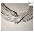 90 Feet – ADP Cat6 RJ45 Ethernet Cable | 1000Mbps High-Speed LAN | Indoor Network Use | Durable RJ45 Clip | Gray Color.